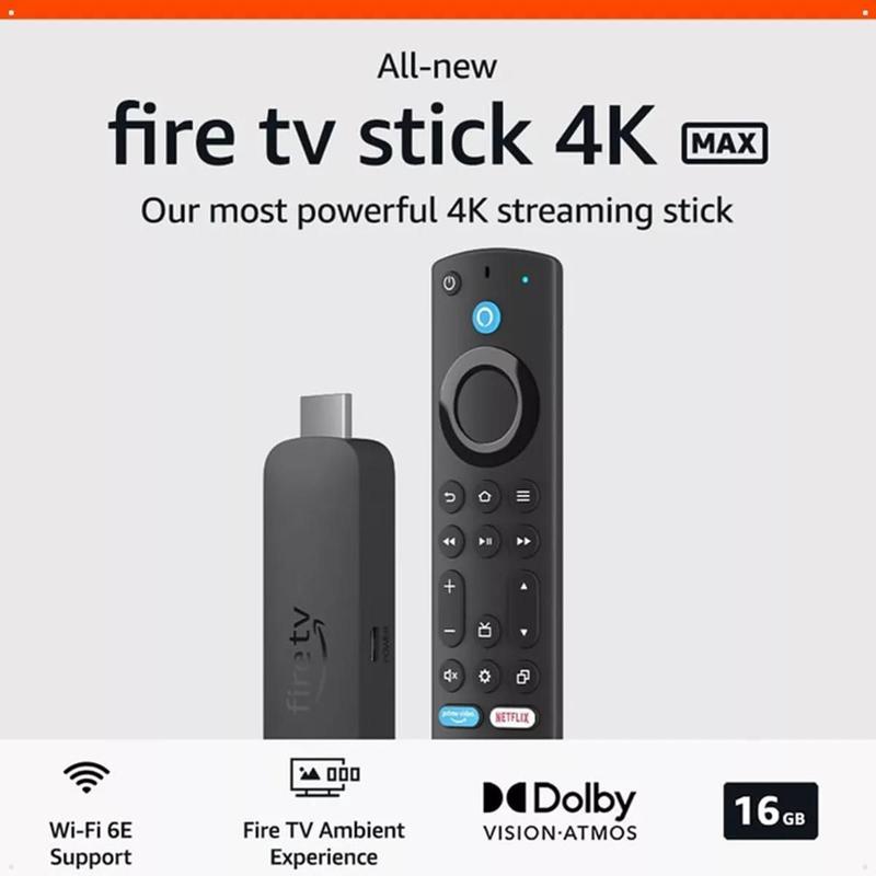 Stick fire Tv 4k Max 2 geração 16gb Lançamento Amazon Alexa Box